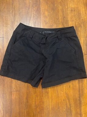 Calvin Klein Jeans Black Women's Cotton Blend Shorts